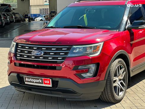 Ford Explorer 2017 красный - фото 9
