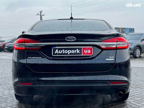 Ford Fusion 2018 черный - фото 6