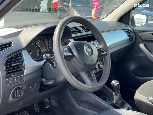 Skoda Fabia 2016 синий - фото 11