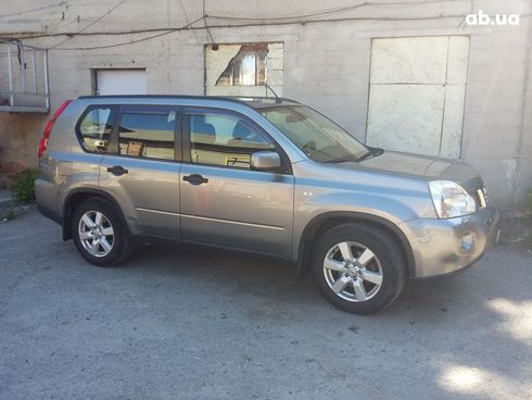 Nissan X-Trail 2008 серый - фото 3