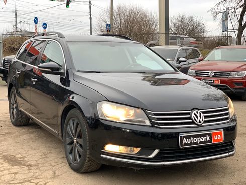 Volkswagen passat b7 2013 черный - фото 3