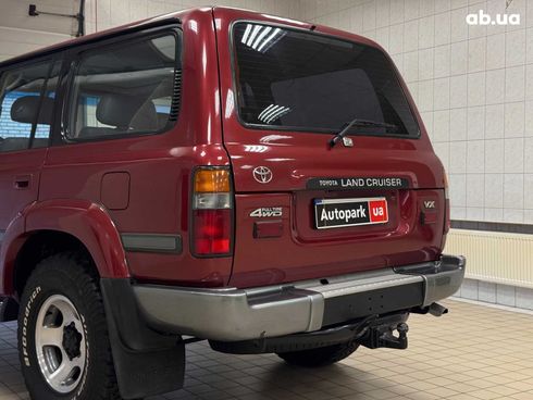 Toyota Land Cruiser 1997 красный - фото 13