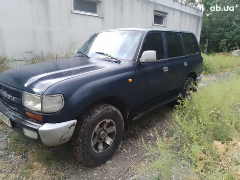 Toyota Land Cruiser 1993 синий - фото 17