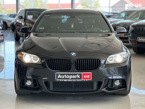 BMW 5 серия 2014 черный - фото 17