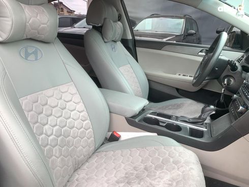 Hyundai Sonata 2015 черный - фото 33
