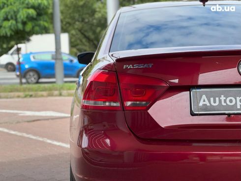 Volkswagen passat b7 2014 красный - фото 18