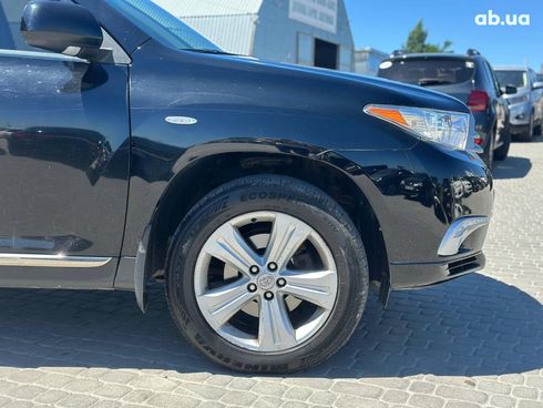 Toyota Highlander 2013 черный - фото 11