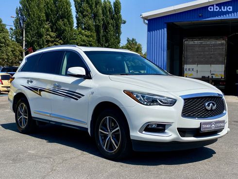 Infiniti QX60 2016 белый - фото 3