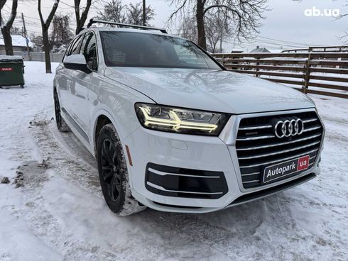 Audi Q7 2017 белый - фото 5