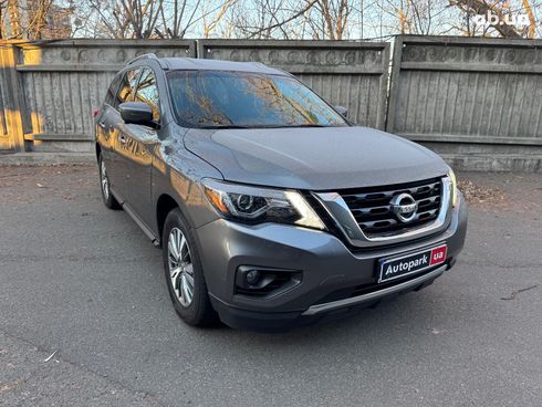 Nissan Pathfinder 2019 серый - фото 3