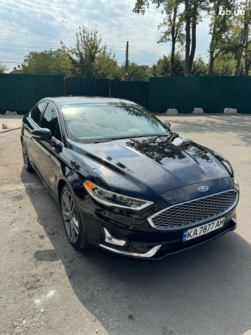 Ford Fusion 2019 черный - фото 3