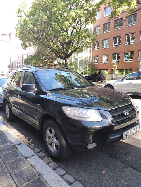 Hyundai Santa Fe 2007 черный - фото 6