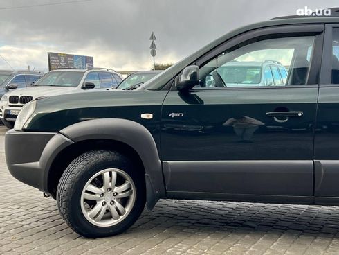 Hyundai Tucson 2007 зеленый - фото 12