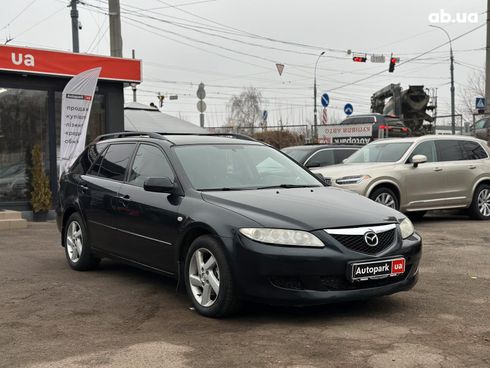 Mazda 6 2002 черный - фото 4