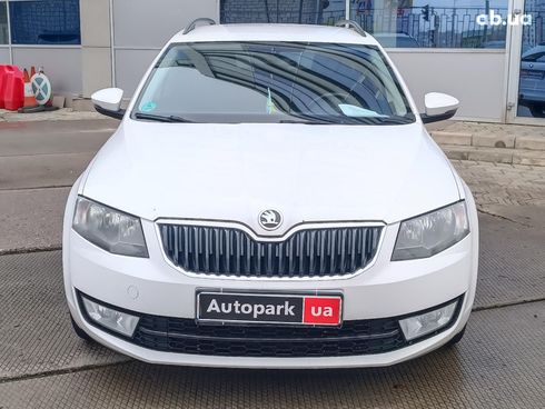 Skoda Octavia 2014 белый - фото 5