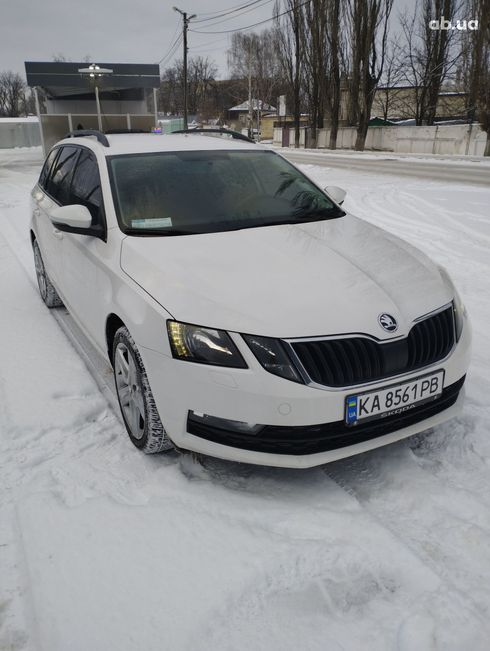 Skoda Octavia 2019 белый - фото 18