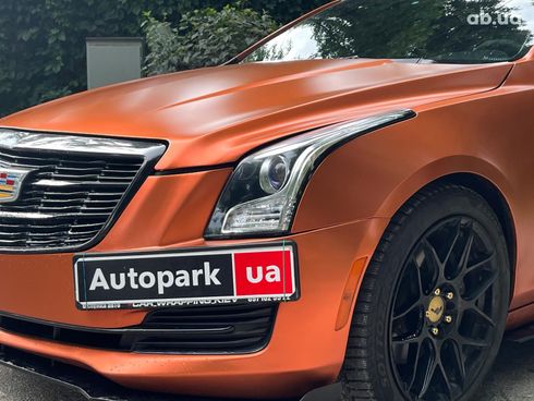 Cadillac ATS 2017 оранжевый - фото 6