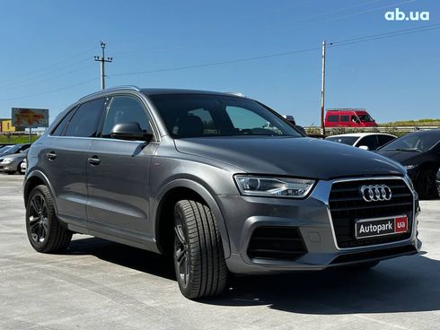 Audi Q3 2016 серый - фото 14