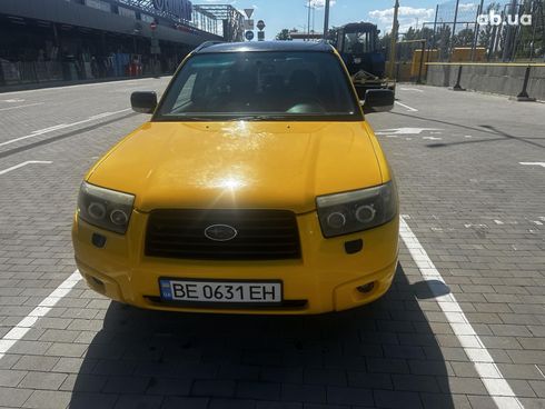 Subaru Forester 2007 желтый - фото 7