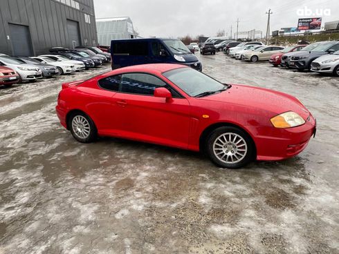 Hyundai Coupe 2002 красный - фото 4