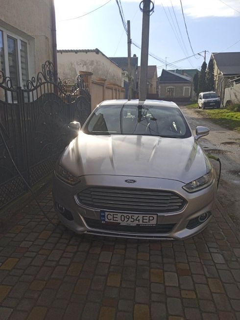 Ford Fusion 2016 серебристый - фото 3