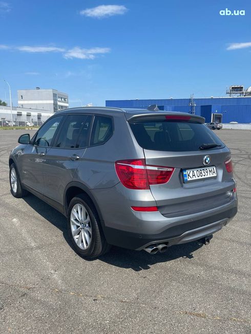 BMW X3 2016 серебристый - фото 5