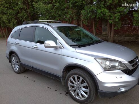 Honda CR-V 2010 серебристый - фото 4