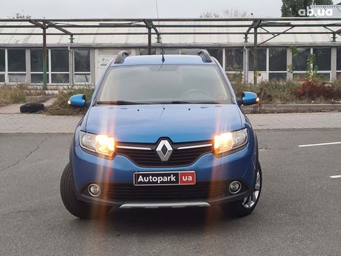 Renault Sandero 2016 синий - фото 2