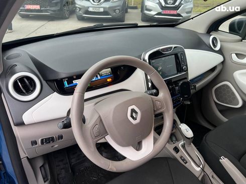 Renault Zoe 2019 синий - фото 17