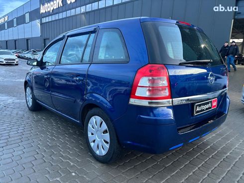 Opel Zafira 2008 синий - фото 7