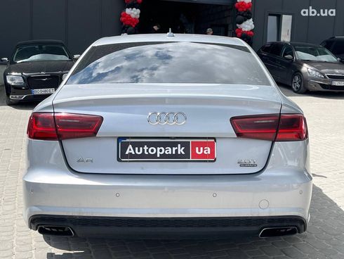 Audi A6 2016 серый - фото 8