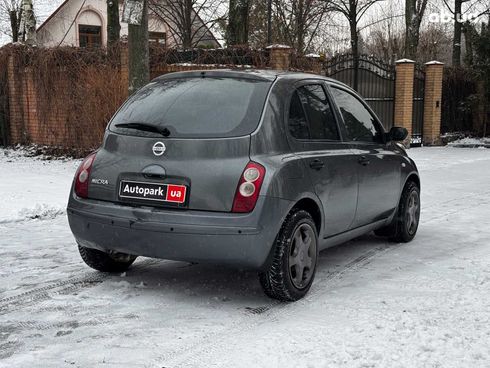 Nissan Micra 2006 серый - фото 10