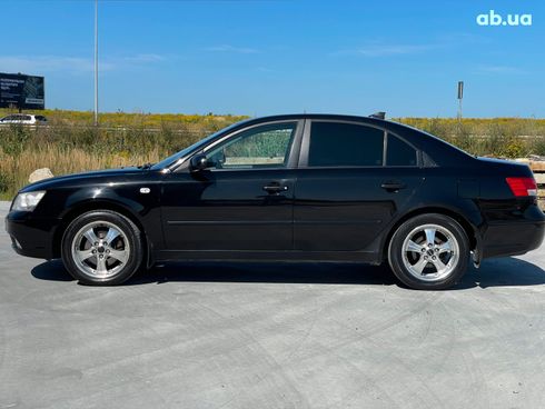 Hyundai Sonata 2008 черный - фото 13