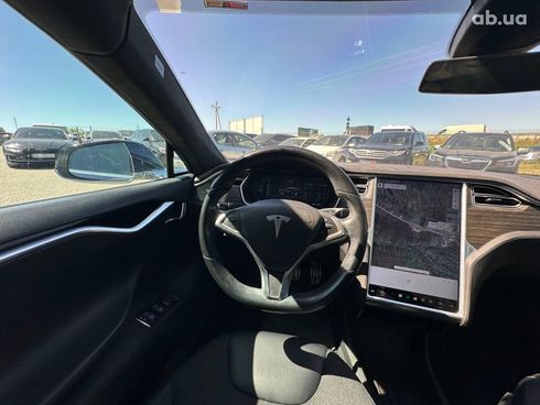 Tesla Model S 2015 синий - фото 24