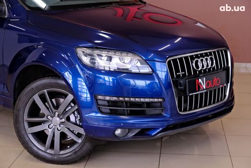 Audi Q7 2015 синий - фото 3