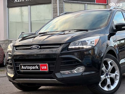 Ford Escape 2014 черный - фото 2