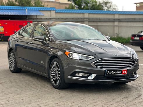 Ford Fusion 2016 серый - фото 3