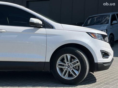 Ford Edge 2017 белый - фото 4