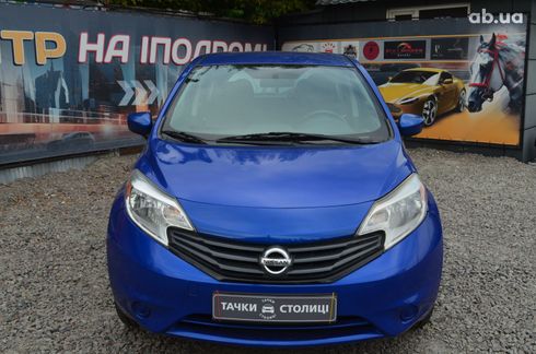 Nissan Versa 2016 синий - фото 2