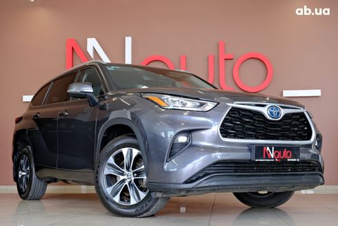 Toyota Highlander 2022 серый - фото 4