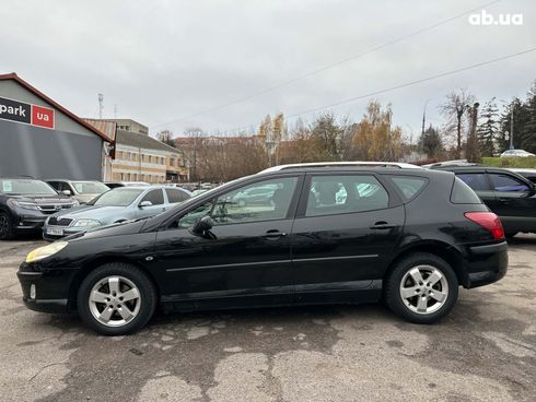 Peugeot 407 2007 черный - фото 7