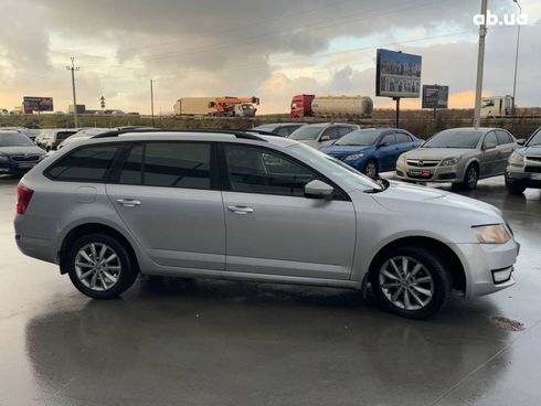 Skoda octavia a7 2014 серый - фото 6