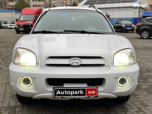 Hyundai Santa Fe 2006 белый - фото 2