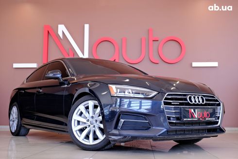 Audi A5 2019 синий - фото 4