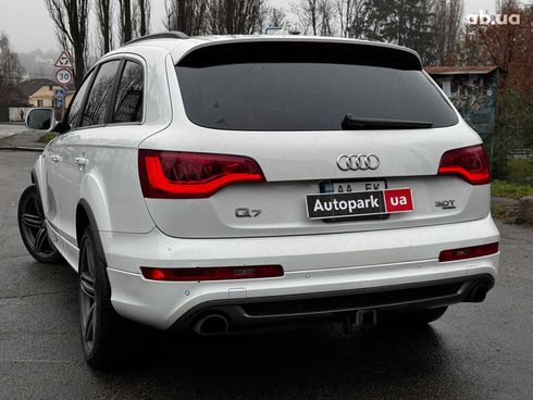 Audi Q7 2015 белый - фото 17
