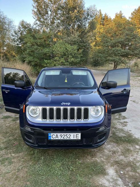 Jeep Renegade 2016 синий - фото 8