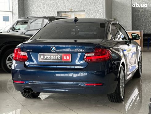 BMW 2 серия 2015 синий - фото 7