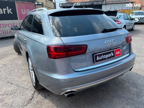 Audi a6 allroad 2015 серый - фото 4