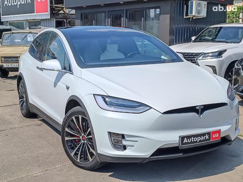 Tesla Model X 2018 белый - фото 5
