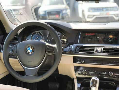 BMW 5 серия 2015 черный - фото 51